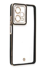 Newface Xiaomi Redmi Note 12 5G Kılıf Liva Lens Silikon - Siyah - Görsel 2