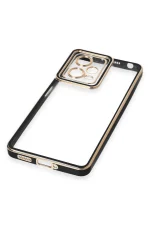 Newface Xiaomi Redmi Note 12 5G Kılıf Liva Lens Silikon - Siyah - Görsel 4