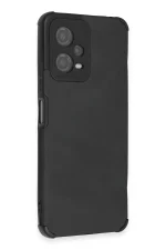 Newface Xiaomi Redmi Note 12 5G Kılıf Loop Deri Silikon - Siyah - Görsel 2