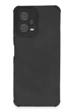 Newface Xiaomi Redmi Note 12 5G Kılıf Loop Deri Silikon - Siyah