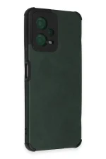 Newface Xiaomi Redmi Note 12 5G Kılıf Loop Deri Silikon - Yeşil - Görsel 2