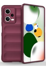 Newface Xiaomi Redmi Note 12 5G Kılıf Optimum Silikon - Bordo