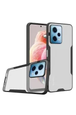 Newface Xiaomi Redmi Note 12 5G Kılıf Platin Silikon - Siyah