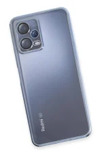 Newface Xiaomi Redmi Note 12 5G Kılıf Razer Lensli Silikon - Açık Mavi - Görsel 3