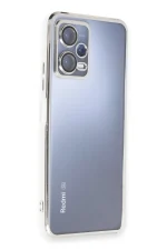 Newface Xiaomi Redmi Note 12 5G Kılıf Razer Lensli Silikon - Gold - Görsel 2