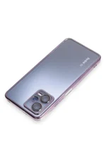 Newface Xiaomi Redmi Note 12 5G Kılıf Razer Lensli Silikon - Mor - Görsel 5