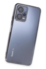 Newface Xiaomi Redmi Note 12 5G Kılıf Razer Lensli Silikon - Siyah - Görsel 3