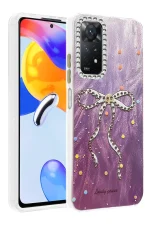 Newface Xiaomi Redmi Note 12 Pro 4G Kılıf Blade Aynalı Desenli Kapak - Desen 1