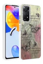 Newface Xiaomi Redmi Note 12 Pro 4G Kılıf Blade Aynalı Desenli Kapak - Desen 6