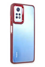 Newface Xiaomi Redmi Note 12 Pro 4G Kılıf Dora Kapak - Kırmızı - Görsel 2