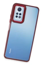 Newface Xiaomi Redmi Note 12 Pro 4G Kılıf Dora Kapak - Kırmızı - Görsel 3