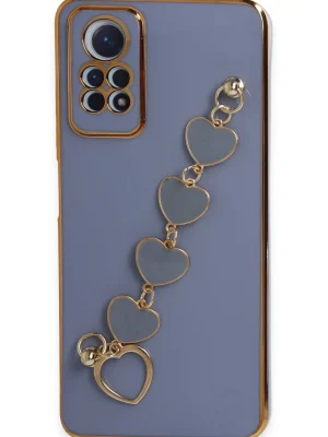 Newface Xiaomi Redmi Note 12 Pro 4G Kılıf Esila Silikon - Gri