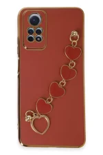 Newface Xiaomi Redmi Note 12 Pro 4G Kılıf Esila Silikon - Kırmızı