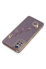 Newface Xiaomi Redmi Note 12 Pro 4G Kılıf Esila Silikon - Mor - Görsel 3