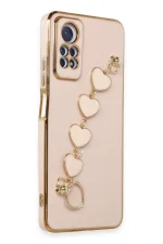 Newface Xiaomi Redmi Note 12 Pro 4G Kılıf Esila Silikon - Pudra - Görsel 2