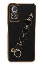 Newface Xiaomi Redmi Note 12 Pro 4G Kılıf Esila Silikon - Siyah