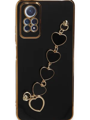 Newface Xiaomi Redmi Note 12 Pro 4G Kılıf Esila Silikon - Siyah