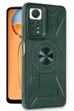 Newface Xiaomi Redmi Note 12 Pro 4G Kılıf Lincoln Silikon - Koyu Yeşil - Görsel 4