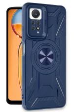 Newface Xiaomi Redmi Note 12 Pro 4G Kılıf Lincoln Silikon - Lacivert - Görsel 4