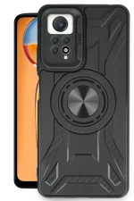 Newface Xiaomi Redmi Note 12 Pro 4G Kılıf Lincoln Silikon - Siyah