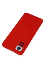 Newface Xiaomi Redmi Note 12 Pro 4G Kılıf Nano içi Kadife Silikon - Kırmızı - Görsel 3