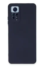 Newface Xiaomi Redmi Note 12 Pro 4G Kılıf Nano içi Kadife Silikon - Lacivert