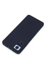 Newface Xiaomi Redmi Note 12 Pro 4G Kılıf Nano içi Kadife Silikon - Lacivert - Görsel 3