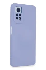 Newface Xiaomi Redmi Note 12 Pro 4G Kılıf Nano içi Kadife Silikon - Lila - Görsel 2