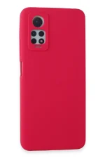 Newface Xiaomi Redmi Note 12 Pro 4G Kılıf Nano içi Kadife Silikon - Pembe