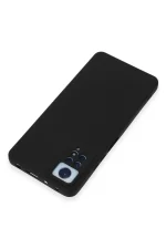 Newface Xiaomi Redmi Note 12 Pro 4G Kılıf Nano içi Kadife Silikon - Siyah - Görsel 3