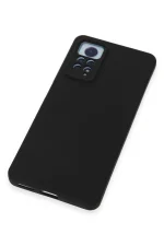 Newface Xiaomi Redmi Note 12 Pro 4G Kılıf Nano içi Kadife Silikon - Siyah - Görsel 4
