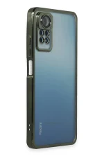 Newface Xiaomi Redmi Note 12 Pro 4G Kılıf Razer Lensli Silikon - Yeşil - Görsel 2