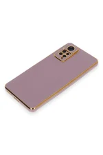 Newface Xiaomi Redmi Note 12 Pro 4G Kılıf Volet Silikon - Mor - Görsel 4