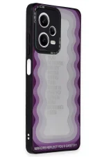 Newface Xiaomi Redmi Note 12 Pro 5G Kılıf Mirror Desenli Kapak - Mirror - 5