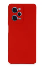 Newface Xiaomi Redmi Note 12 Pro 5G Kılıf Nano içi Kadife Silikon - Kırmızı - Görsel 2