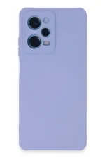 Newface Xiaomi Redmi Note 12 Pro 5G Kılıf Nano içi Kadife Silikon - Lila - Görsel 2