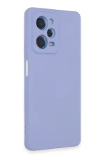Newface Xiaomi Redmi Note 12 Pro 5G Kılıf Nano içi Kadife Silikon - Lila - Görsel 3