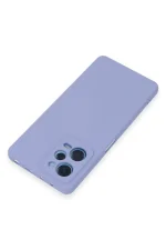 Newface Xiaomi Redmi Note 12 Pro 5G Kılıf Nano içi Kadife Silikon - Lila - Görsel 4