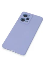 Newface Xiaomi Redmi Note 12 Pro 5G Kılıf Nano içi Kadife Silikon - Lila - Görsel 5
