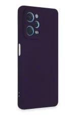 Newface Xiaomi Redmi Note 12 Pro 5G Kılıf Nano içi Kadife Silikon - Mor - Görsel 3