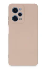 Newface Xiaomi Redmi Note 12 Pro 5G Kılıf Nano içi Kadife Silikon - Pudra - Görsel 2