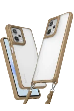 Newface Xiaomi Redmi Note 12 Pro 5G Kılıf Penta Silikon Kılıf - Çöl Titanyum