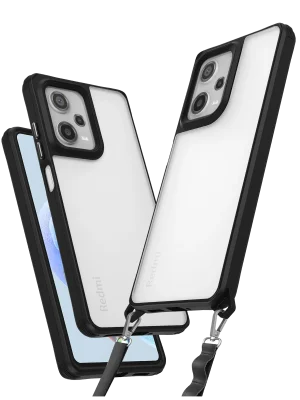 Newface Xiaomi Redmi Note 12 Pro 5G Kılıf Penta Silikon Kılıf - Siyah