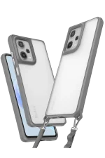 Newface Xiaomi Redmi Note 12 Pro 5G Kılıf Penta Silikon Kılıf - Titan Gri