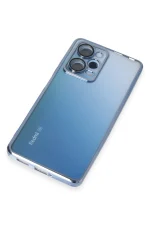 Newface Xiaomi Redmi Note 12 Pro 5G Kılıf Razer Lensli Silikon - Açık Mavi - Görsel 6