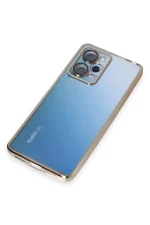 Newface Xiaomi Redmi Note 12 Pro 5G Kılıf Razer Lensli Silikon - Gold - Görsel 6