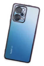 Newface Xiaomi Redmi Note 12 Pro 5G Kılıf Razer Lensli Silikon - Mor - Görsel 3