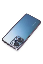 Newface Xiaomi Redmi Note 12 Pro 5G Kılıf Razer Lensli Silikon - Mor - Görsel 5