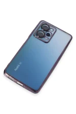 Newface Xiaomi Redmi Note 12 Pro 5G Kılıf Razer Lensli Silikon - Mor - Görsel 6