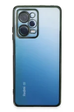Newface Xiaomi Redmi Note 12 Pro 5G Kılıf Razer Lensli Silikon - Yeşil